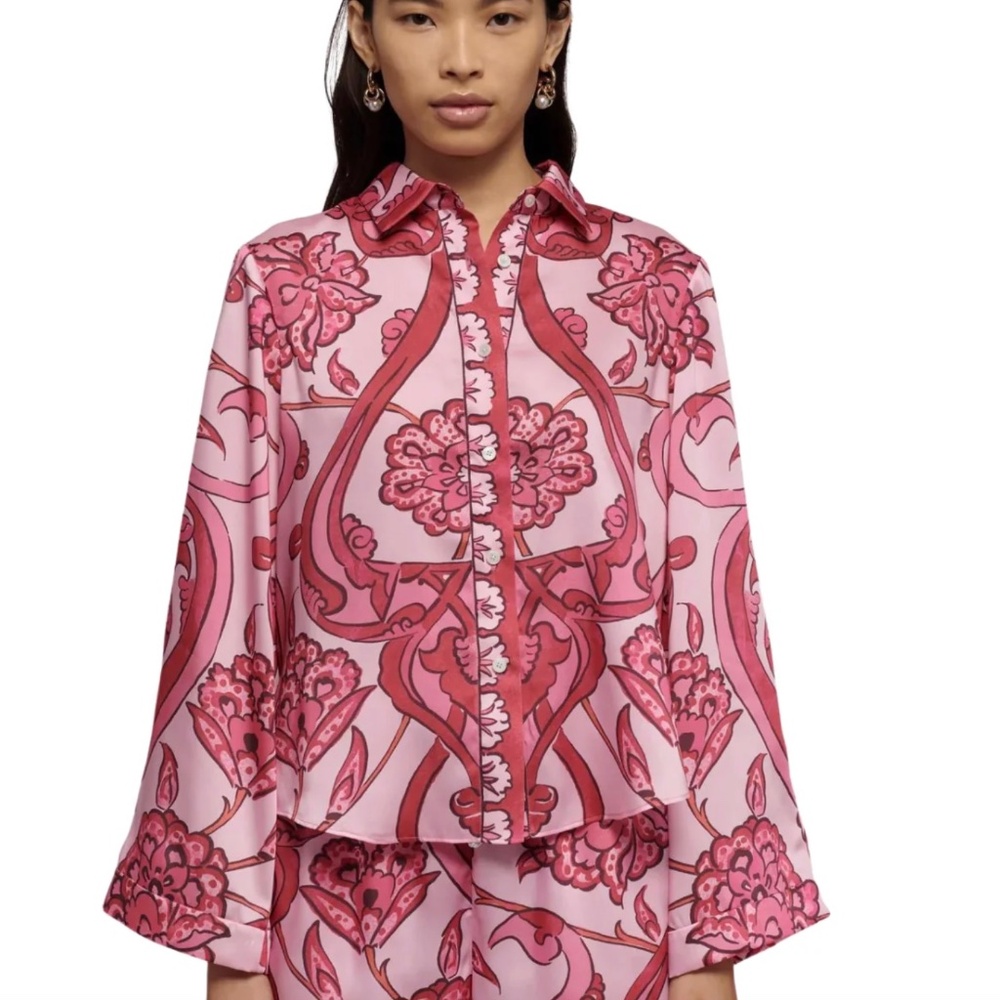 Derek Lam - Womens Milad Oversized Shirt  - Size 4